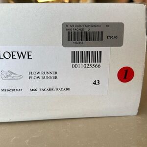 LOEWE flow runner sneakers.